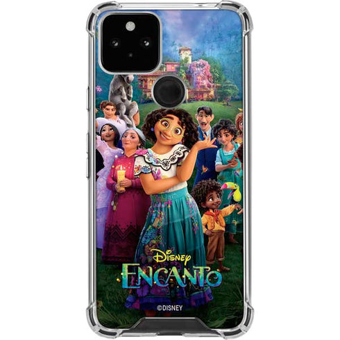 Disney Encanto Familia Poster Google Pixel 5 Clear Case